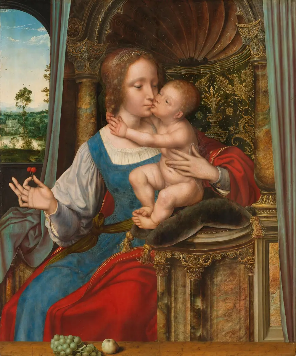 Virgin and Child — workshop of Quinten Massijs