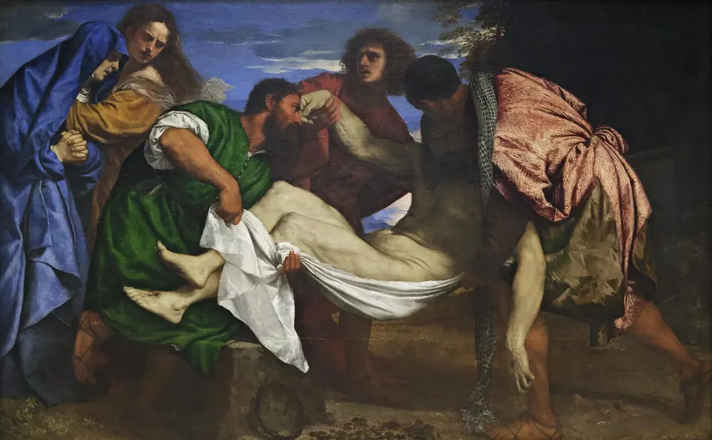 The Entombment of Christ — Тициан