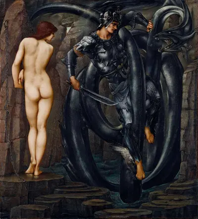 Perseus Cycle 7: The Doom Fulfilled — Edward Burne-Jones