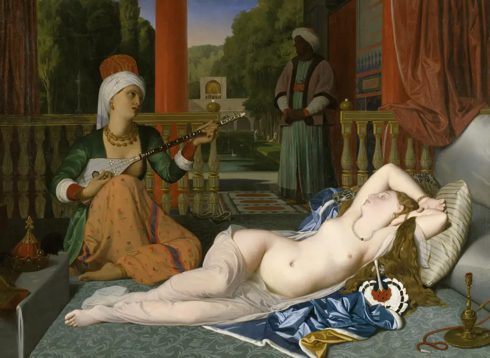 Odalisque with Slave — Жан Огюст Доминик Энгр