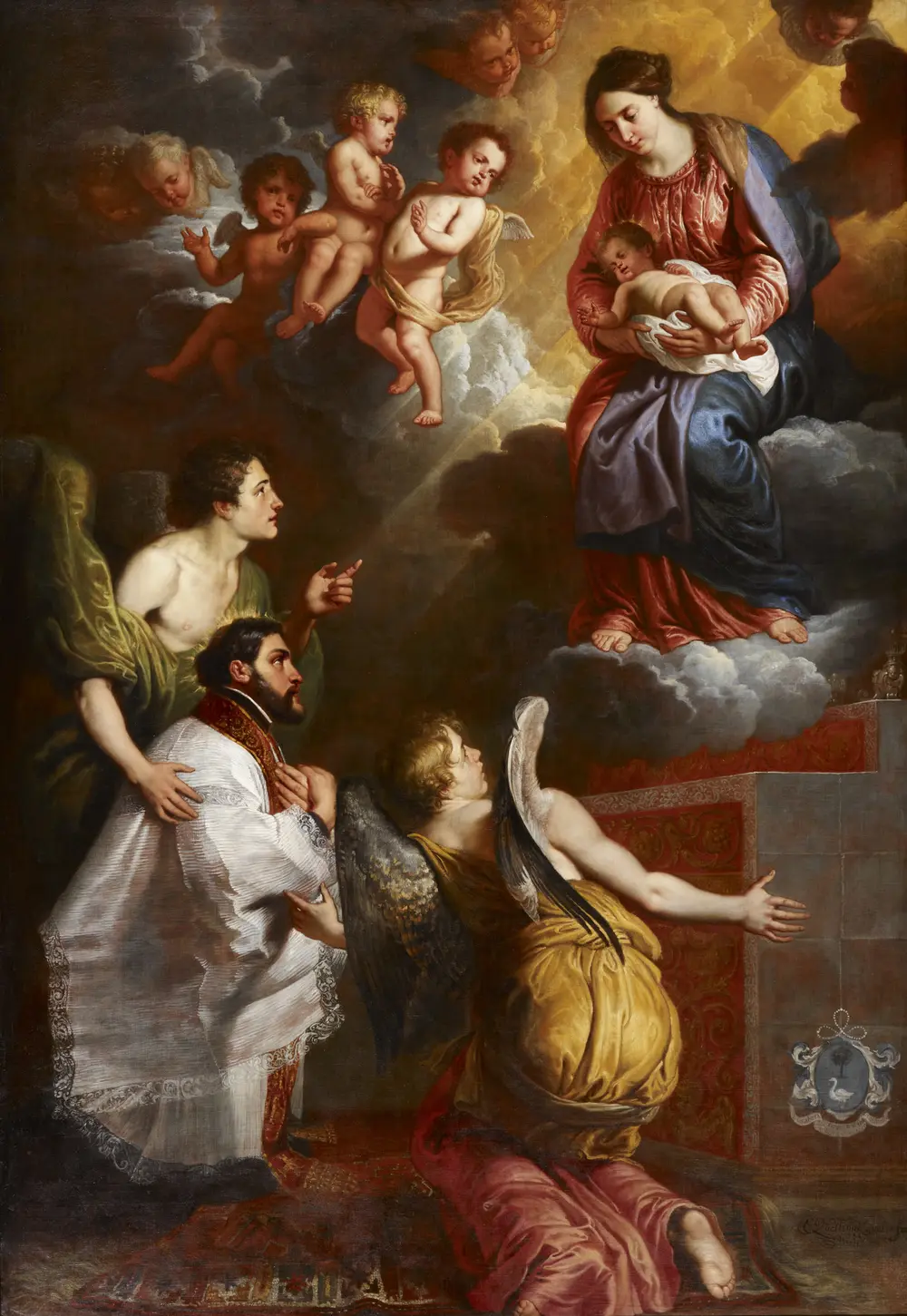 The Vision of St. Francis Xavier — Erasmus Quellinus II