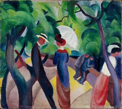 Promenade — August Macke