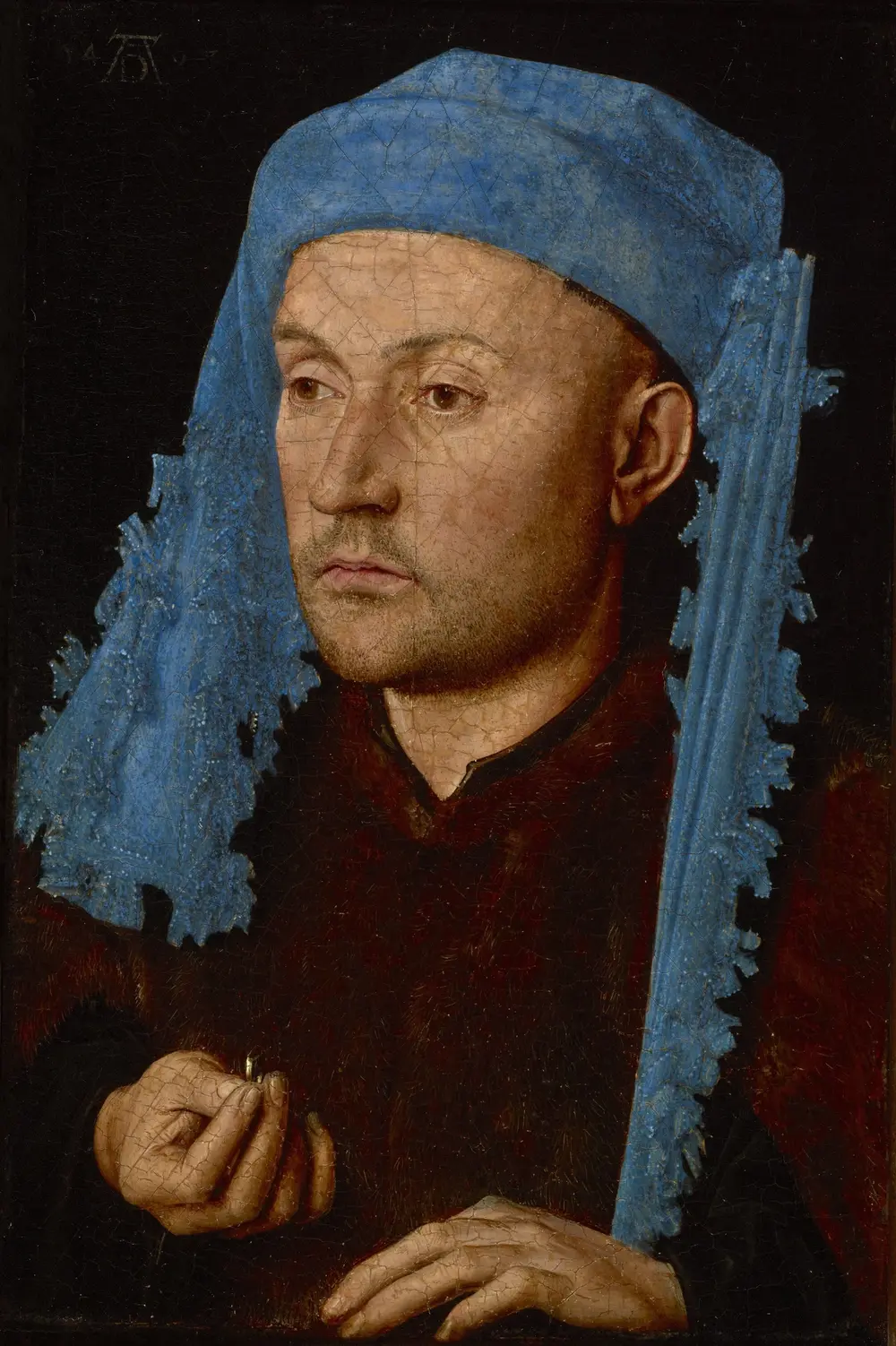 Portrait of a Man with a Blue Chaperon — Ян ван Эйк
