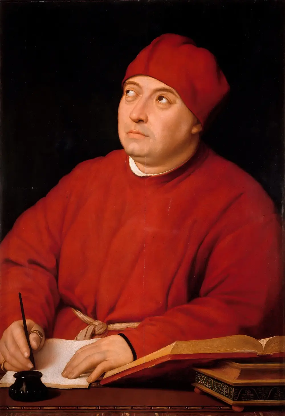 Portrait of Tommaso Inghirami, called Fedra — Рафаэль Санти