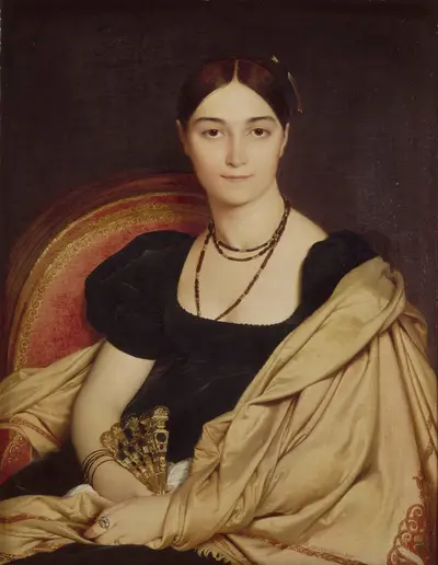 Portrait of Madame Devaucay — Жан Огюст Доминик Энгр