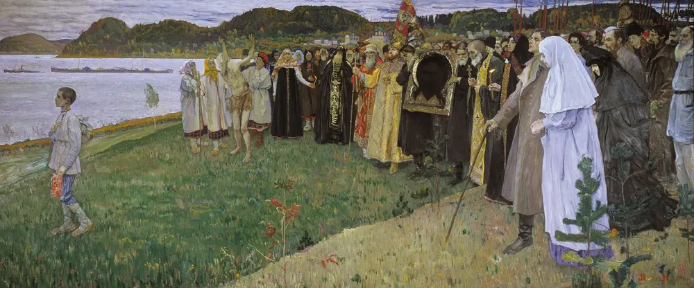 In Russia. Soul of the people. — Mikhail Nesterov