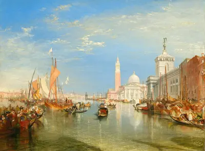 Venice - The Dogana and San Giorgio Maggiore — Joseph Mallord William Turner