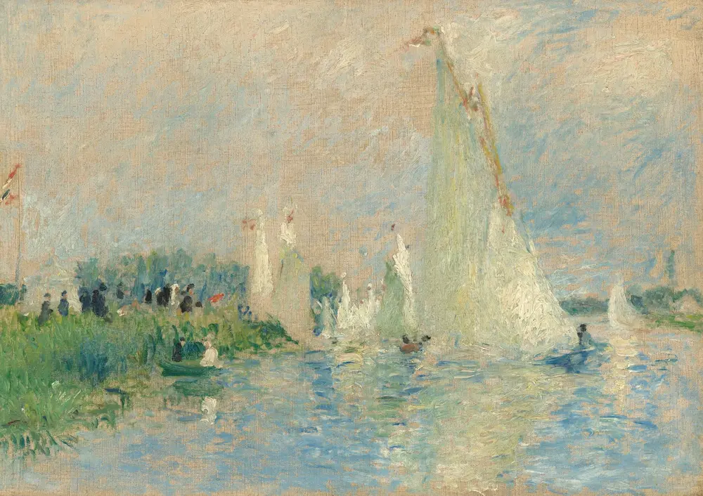 Regatta at Argenteuil — Пьер Огюст Ренуар