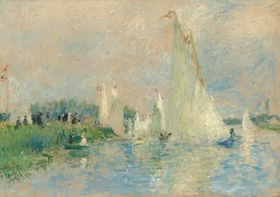 Regatta at Argenteuil — Пьер Огюст Ренуар