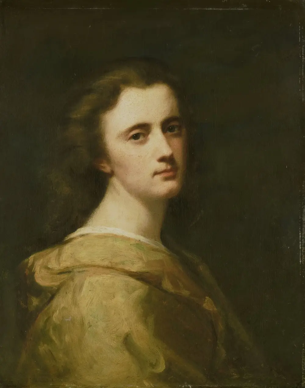 Portrait of Thérèse Schwartze, the Artist's Daughter, at 16 years of age — Johann Georg Schwartze
