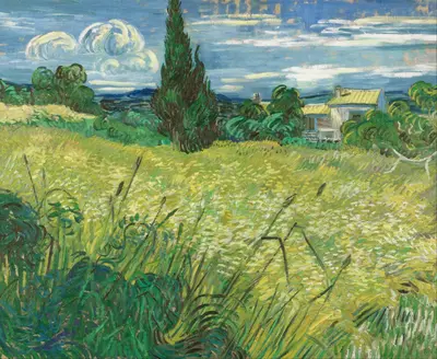 Green Field — Винсент Ван Гог