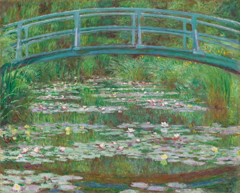 Japanese Footbridge — Клод Моне