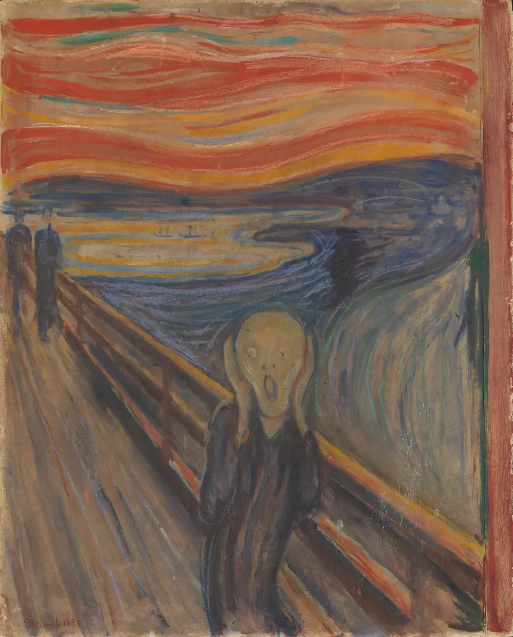 The scream of nature — Edvard Munch