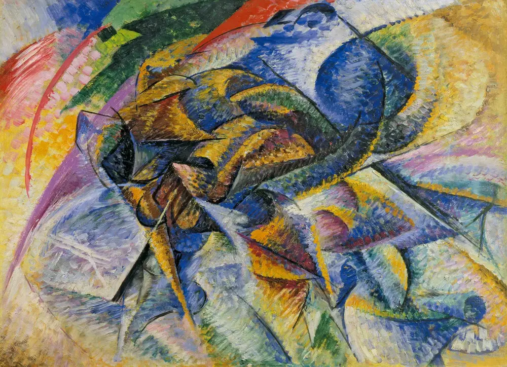 Dynamism of a Cyclist — Umberto Boccioni