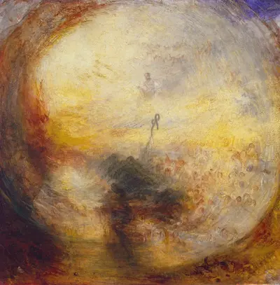 Light and Colour (Goethe's Theory) – The Morning after the Deluge – Moses Writing the Book of Genesis — Уильям Тёрнер