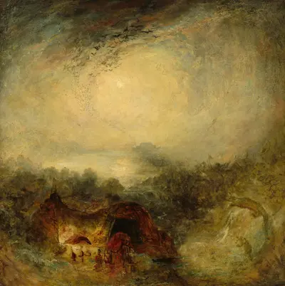 The Evening of the Deluge — Joseph Mallord William Turner