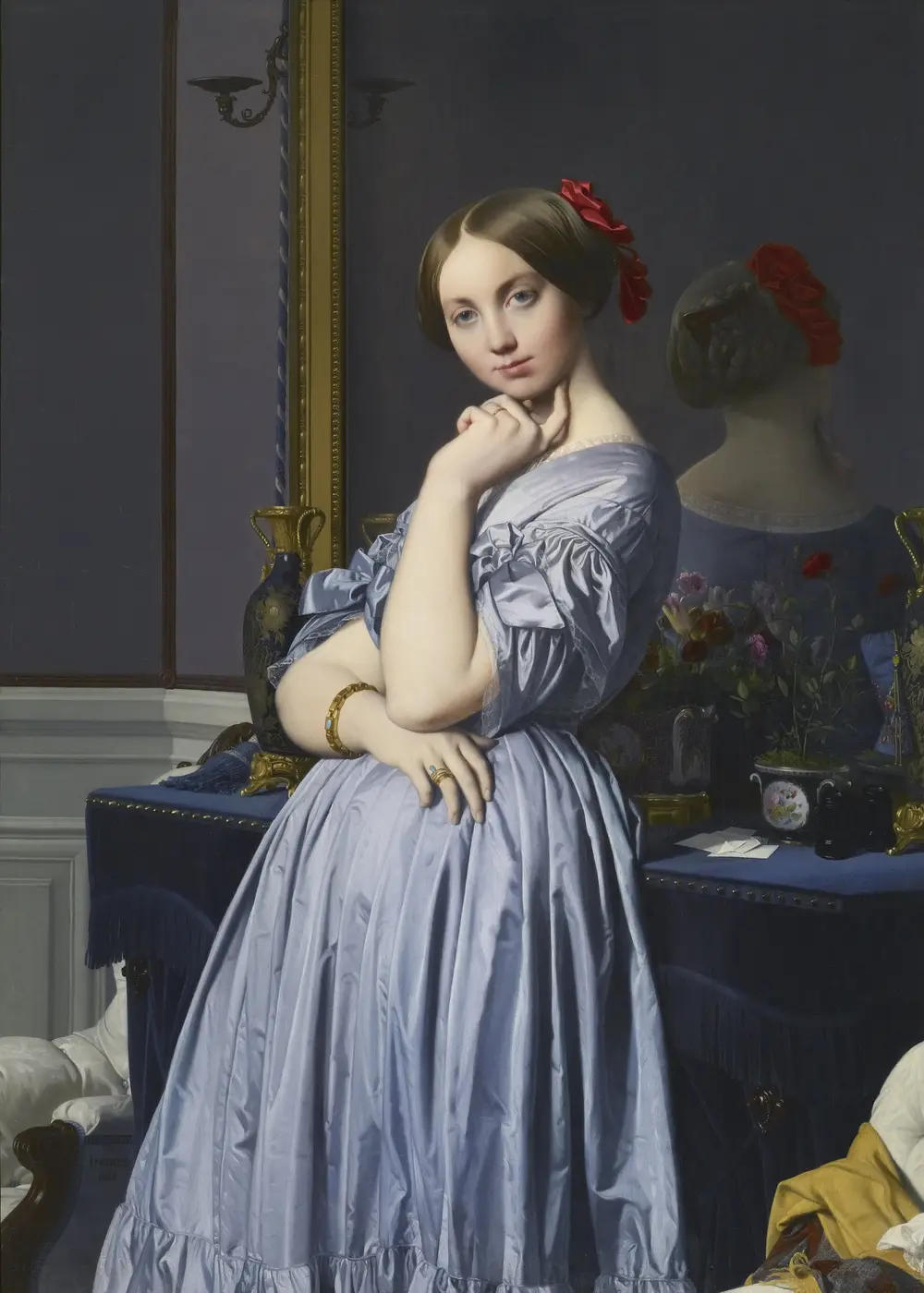 Portrait of Comtesse d'Haussonville — Жан Огюст Доминик Энгр