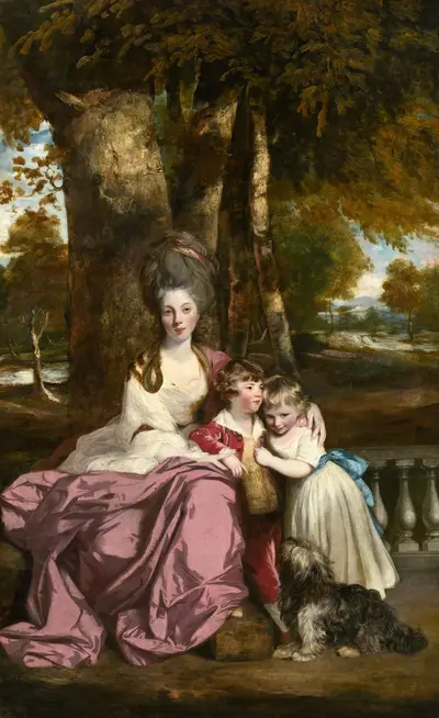 Lady Elizabeth Delmé and Her Children — Sir Joshua Reynolds