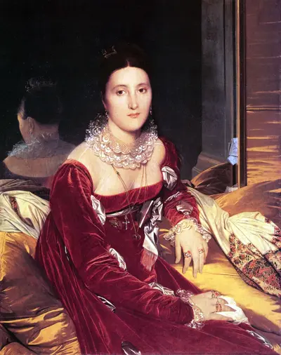 Portrait de Madame de Senonnes — Жан Огюст Доминик Энгр