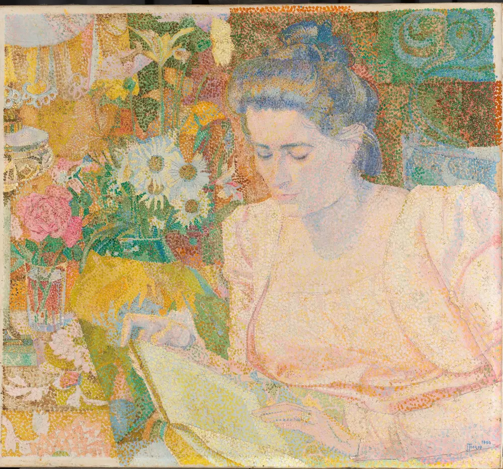 Portrait of Marie Jeanette de Lange — Jan Toorop