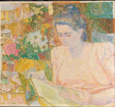 Portrait of Marie Jeanette de Lange — Jan Toorop