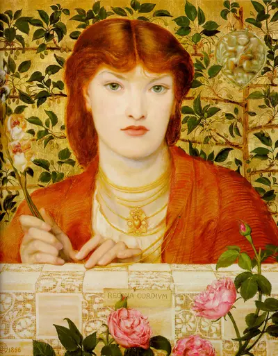 Regina Cordium (Королева сердец) — Данте Габриэль Россетти